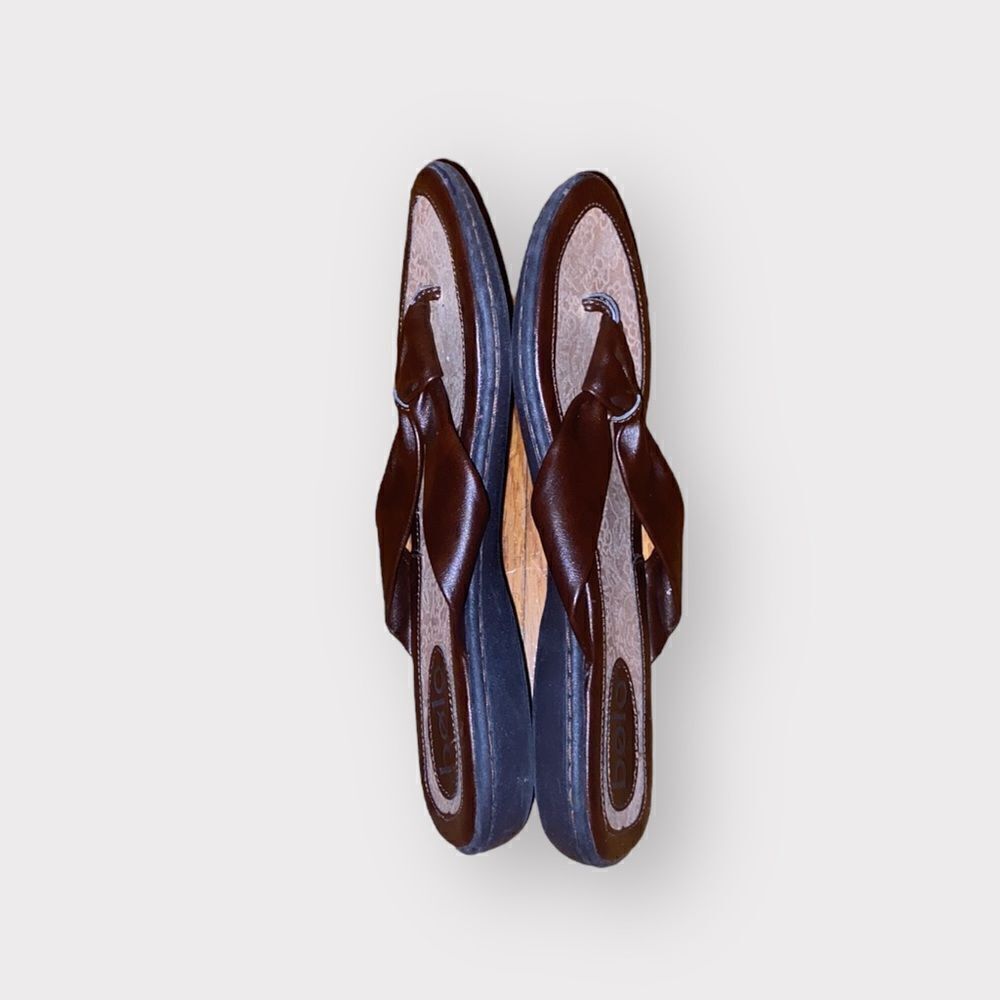 Bolo Brown Sandals Shoes Size 8 M - Picture 5 of 5